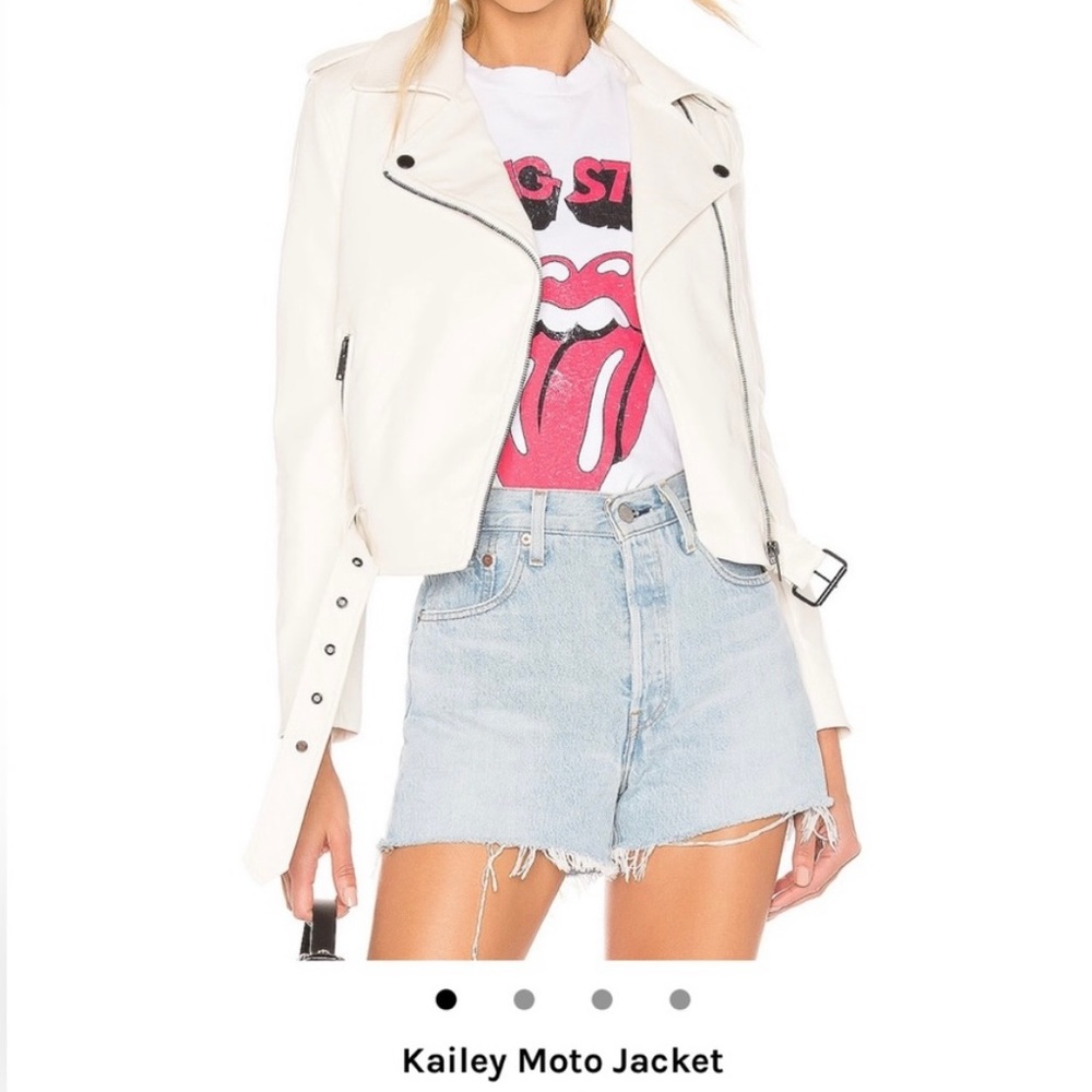 Superdown Kailey Moto leather jacket size S excellent condition